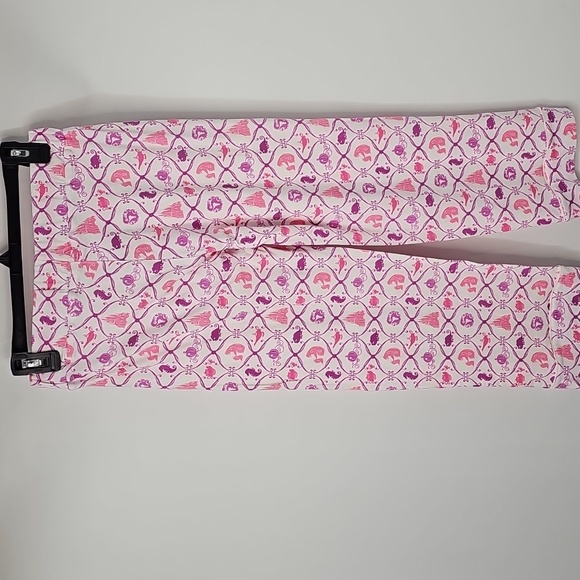 Authentic Disney Pajamas Original‎ Lounge Set Barbie Pink Purple & White - Picture 8 of 12